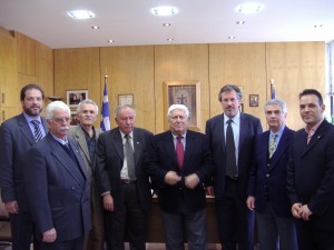 Από την συνάντηση με τον Δήμαρχο Χολαργού-Παπάγου κ.Ξύδη.