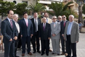 Το Δ.Σ. με τον πρώην Πρωθυπουργό Ι. Γρίβα