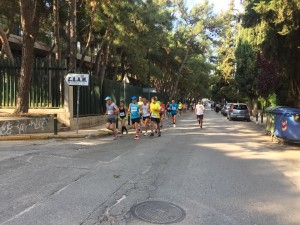 Στην οδό Γραβιάς λίγο πριν την στροφή για το Μοναστήρι του Αγ.Ιωάννη του Κυνηγού