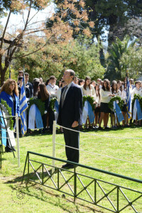 Ο Δρ Θ.Μπάζας στον Δήμο Ψυχικού (φωτογραφία STUDIO GAKIS)