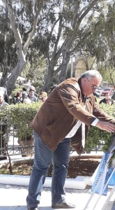 Ο Γ. Κορακιανίτης στο Λαύριο