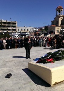 Ο Ευ.Θεοδοσόπουλος στην Αγ.Παρασκευή