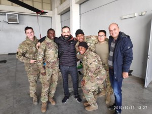 Α.Τσαντίδης και Θ.Μέρρας με Αμερικανούς χειριστές 