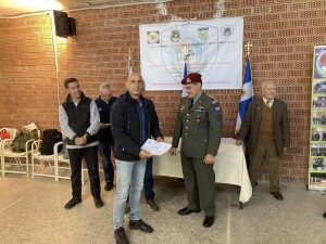 Απονομή στο μέλος του ΔΣ Δ. Φάκο